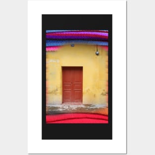 Latin American Door Collage Posters and Art
